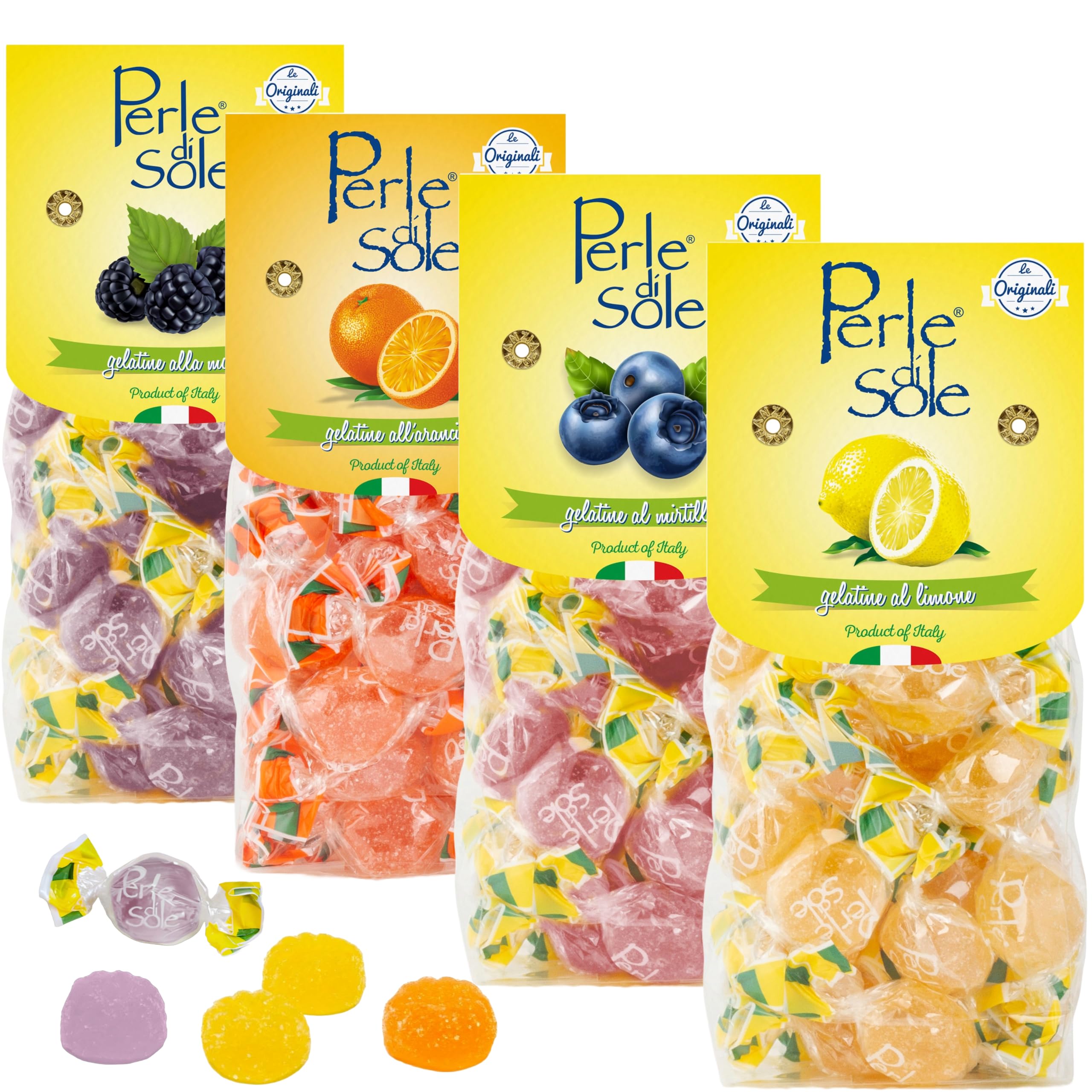 Amazon.com : Perle di Sole Soft Candy from Italy - Italian Fruit